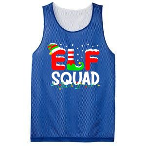 Elf Squad Funny Group Family Matching Christmas Pajamas Xmas Cute Gift Mesh Reversible Basketball Jersey Tank