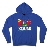 Elf Squad Funny Group Family Matching Christmas Pajamas Xmas Cute Gift Tall Hoodie