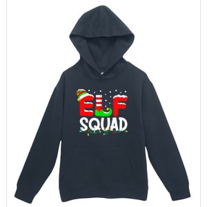 Elf Squad Funny Group Family Matching Christmas Pajamas Xmas Cute Gift Urban Pullover Hoodie