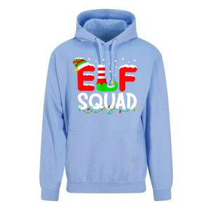 Elf Squad Funny Group Family Matching Christmas Pajamas Xmas Cute Gift Unisex Surf Hoodie