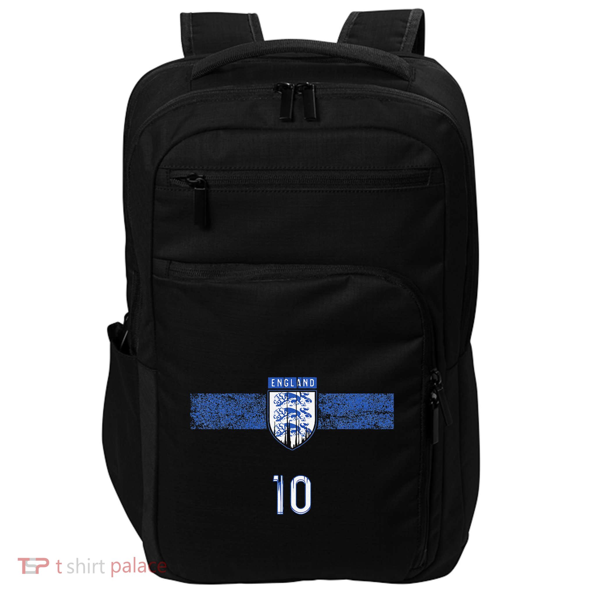 England Soccer Fans Jersey English Flag Football Lovers Impact Tech Backpack