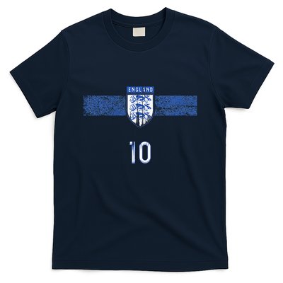 England Soccer Fans Jersey English Flag Football Lovers T-Shirt