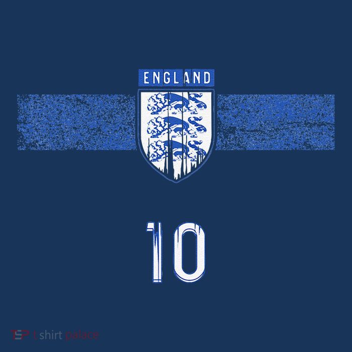 England Soccer Fans Jersey English Flag Football Lovers T-Shirt