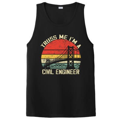 Engineering Student Funny Truss Me IM A Civil Engineer PosiCharge Competitor Tank