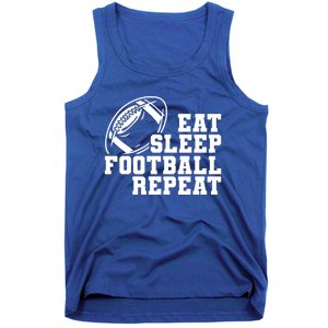 Eat Sleep Football Repeat Tank Top