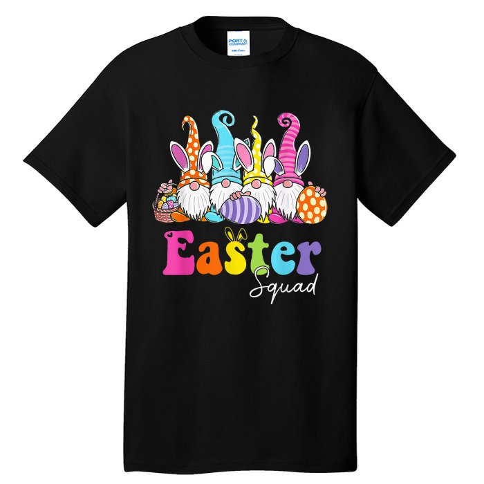 Easter Squad Family Matching Easter Day Bunny Egg Hunt Group Tall T-Shirt