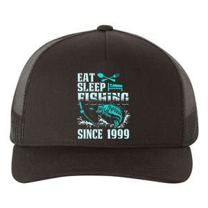 Eat Sleep Fishing Since 1999 18 Years Old Gift Yupoong Adult 5-Panel Trucker Hat