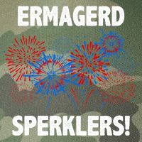 Ermagerd Sperklers Funny 4th Of July Fireworks Legacy Tie Dye Trucker Hat