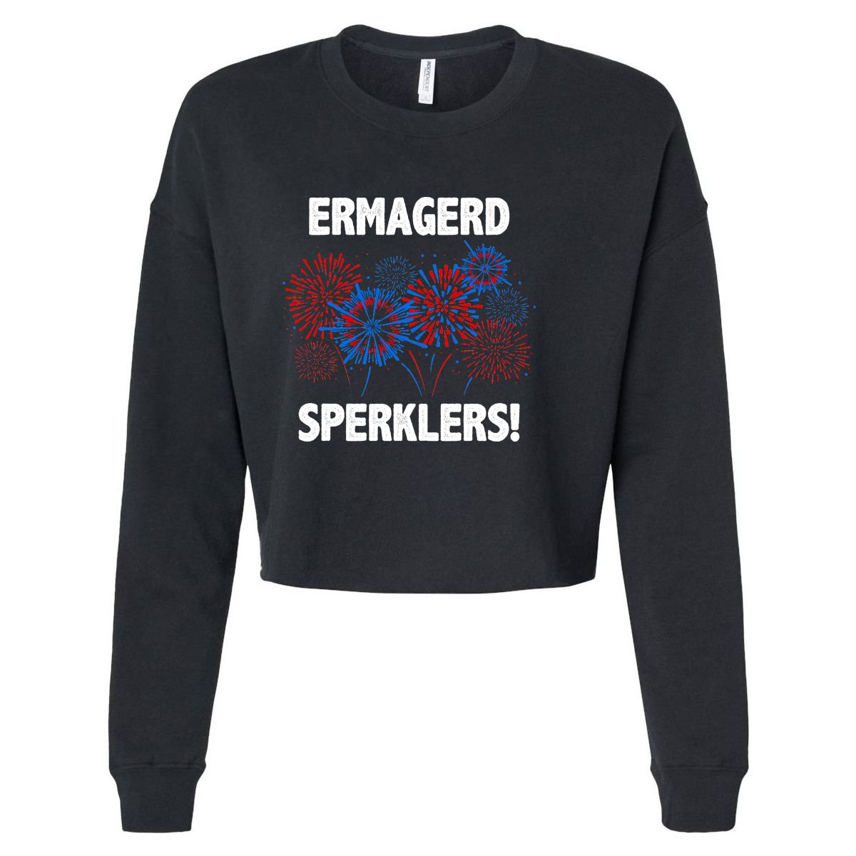 Ermagerd Sperklers Funny 4th Of July Fireworks Youth Performance Sprint T-Shirt