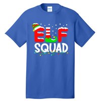 Elf Squad Funny Group Family Matching Christmas Pajamas Xmas Gift Tall T-Shirt