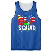 Elf Squad Funny Group Family Matching Christmas Pajamas Xmas Gift Mesh Reversible Basketball Jersey Tank