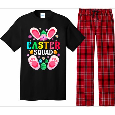 Easter Squad Family Matching Easter Day Bunny Egg Hunt Group Gift Pajama Set