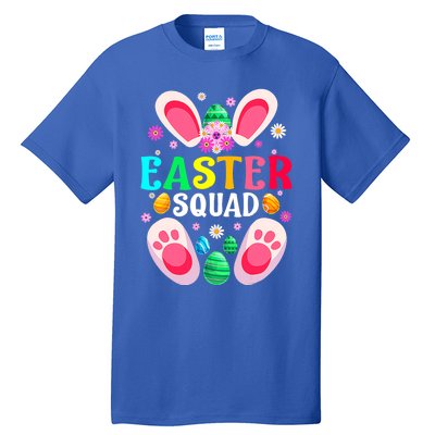 Easter Squad Family Matching Easter Day Bunny Egg Hunt Group Gift Tall T-Shirt