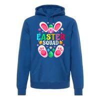 Easter Squad Family Matching Easter Day Bunny Egg Hunt Group Gift Premium Hoodie