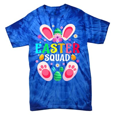 Easter Squad Family Matching Easter Day Bunny Egg Hunt Group Gift Tie-Dye T-Shirt