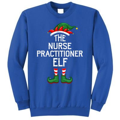 Elf Squad Family Matching Nurse Practitioner Elf Christmas Gift Sweatshirt