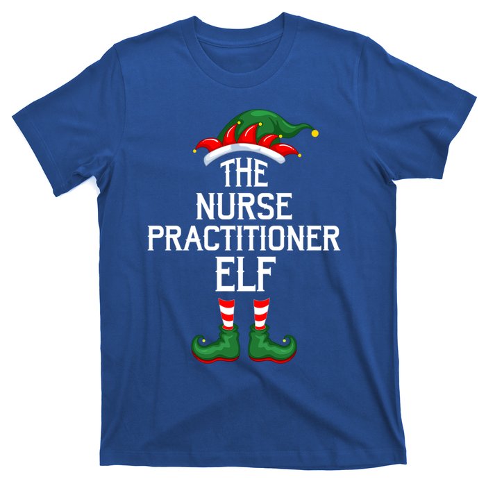 Elf Squad Family Matching Nurse Practitioner Elf Christmas Gift T-Shirt