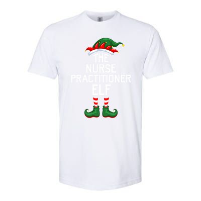 Elf Squad Family Matching Nurse Practitioner Elf Christmas Gift Softstyle® CVC T-Shirt