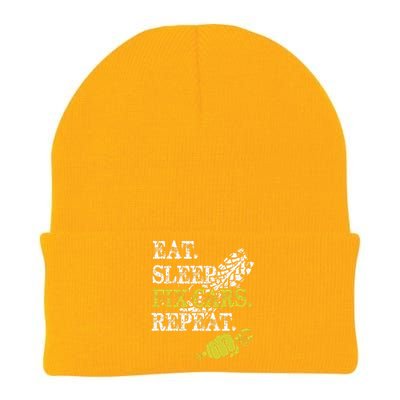 Eat Sleep Fix Cars Repeat Auto Mechanic Cars Lovers Knit Cap Winter Beanie