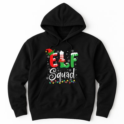 Elf Squad Funny Elf Family Christmas Matching Pajamas Xmas Hoodie