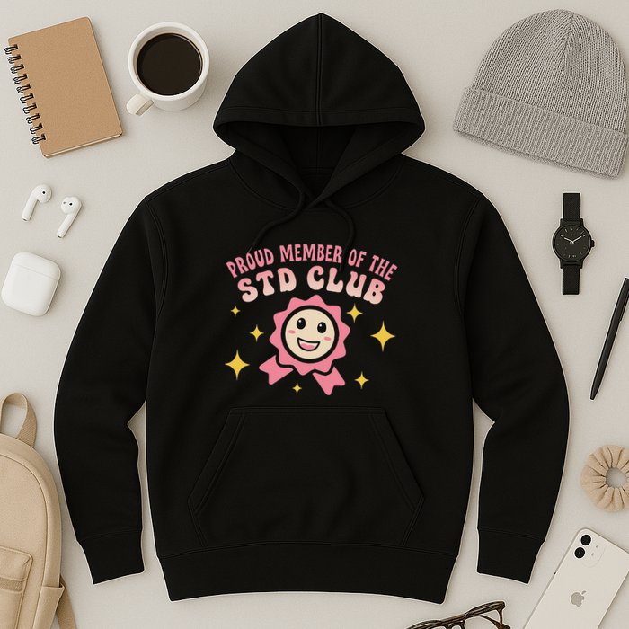 Embarrassing Std Funny Inappropriate Hilarious Hoodie