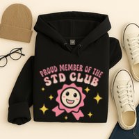 Embarrassing Std Funny Inappropriate Hilarious Hoodie