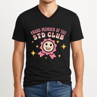 Embarrassing Std Funny Inappropriate Hilarious V-Neck T-Shirt