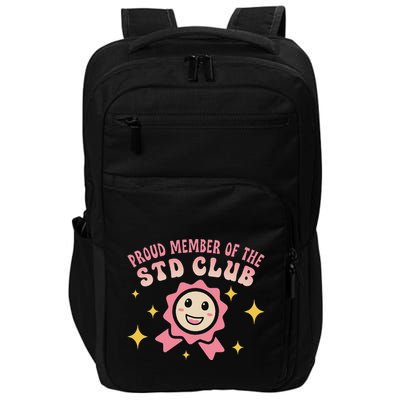 Embarrassing Std Funny Inappropriate Hilarious Impact Tech Backpack