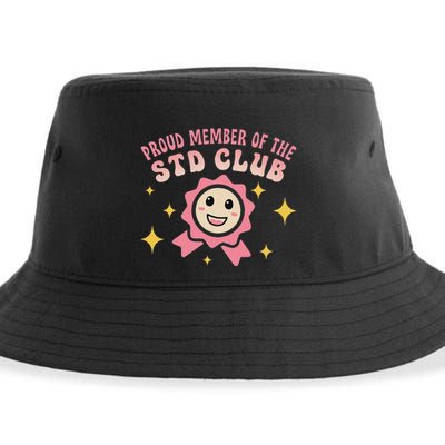 Embarrassing Std Funny Inappropriate Hilarious Sustainable Bucket Hat