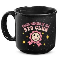 Embarrassing Std Funny Inappropriate Hilarious 15oz Campfire Ceramic Mug
