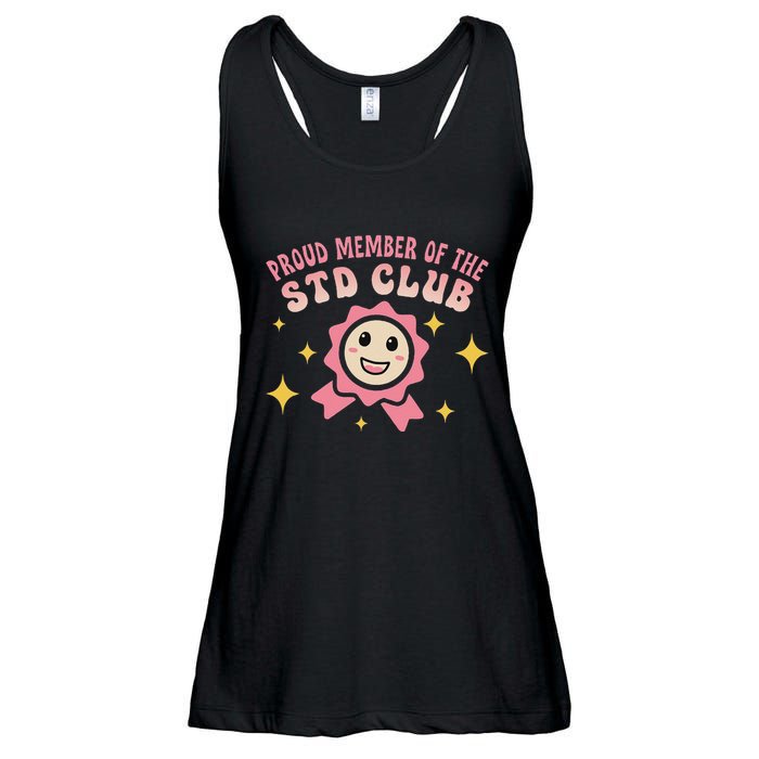 Embarrassing Std Funny Inappropriate Hilarious Ladies Essential Flowy Tank