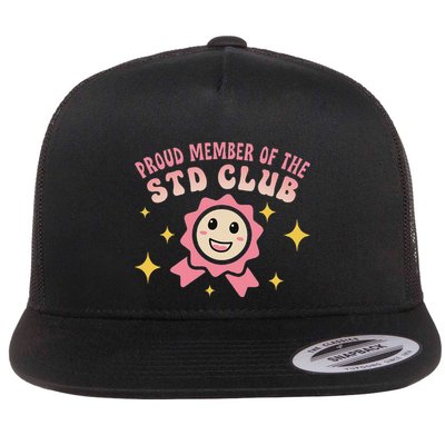 Embarrassing Std Funny Inappropriate Hilarious Flatbill Hat