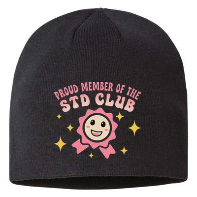 Embarrassing Std Funny Inappropriate Hilarious Sustainable Beanie