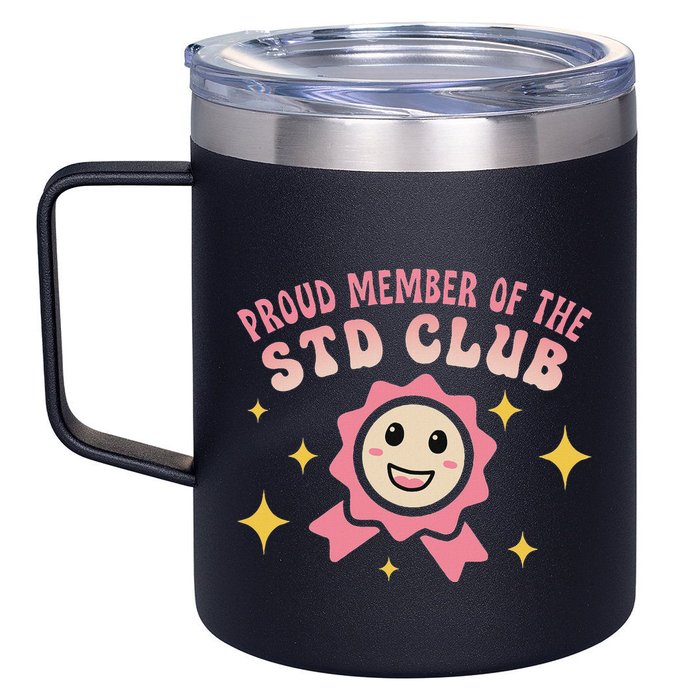 Embarrassing Std Funny Inappropriate Hilarious 12oz Stainless Steel Coffee Mug
