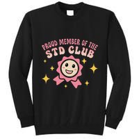 Embarrassing Std Funny Inappropriate Hilarious Tall Sweatshirt