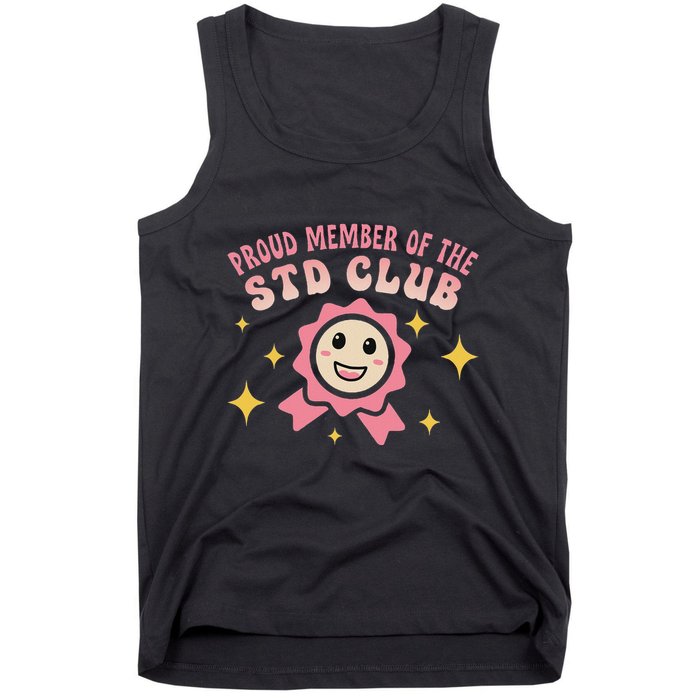Embarrassing Std Funny Inappropriate Hilarious Tank Top
