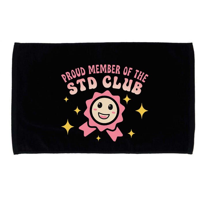 Embarrassing Std Funny Inappropriate Hilarious Microfiber Hand Towel