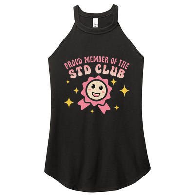 Embarrassing Std Funny Inappropriate Hilarious Women's Perfect Tri Rocker Tank