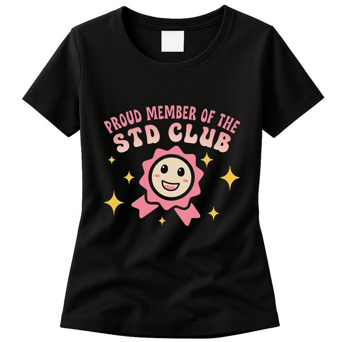 Embarrassing Std Funny Inappropriate Hilarious Womens T-Shirt