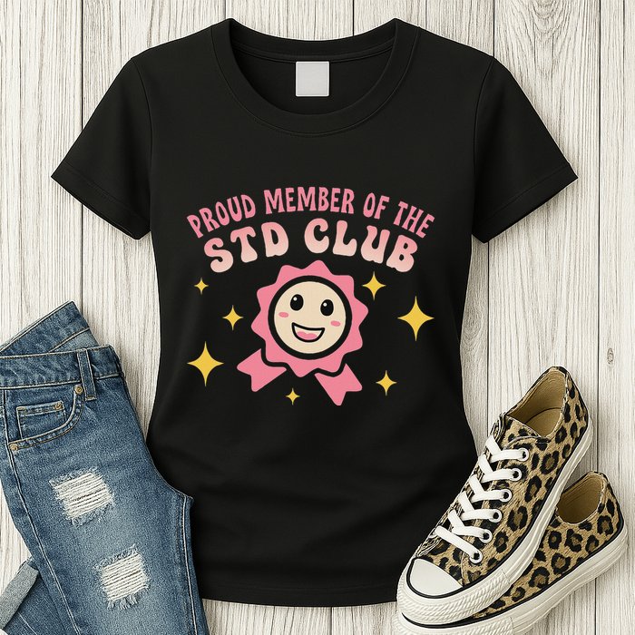 Embarrassing Std Funny Inappropriate Hilarious Womens T-Shirt