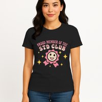 Embarrassing Std Funny Inappropriate Hilarious Womens T-Shirt