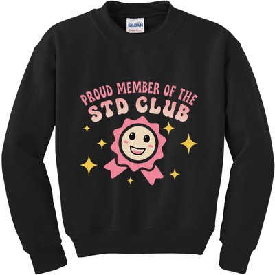 Embarrassing Std Funny Inappropriate Hilarious Kids Sweatshirt