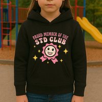 Embarrassing Std Funny Inappropriate Hilarious Kids Hoodie