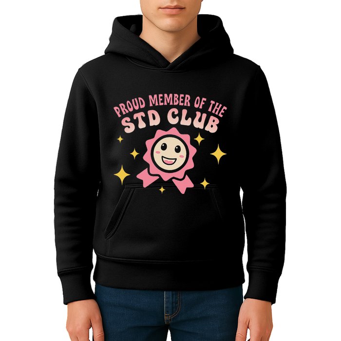Embarrassing Std Funny Inappropriate Hilarious Kids Hoodie