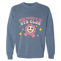 Embarrassing Std Funny Inappropriate Hilarious Garment-Dyed Sweatshirt