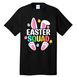 Easter Squad Family Matching Easter Day Bunny Egg Hunt Tall T-Shirt