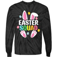 Easter Squad Family Matching Easter Day Bunny Egg Hunt Tie-Dye Long Sleeve Shirt