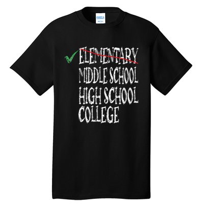 Elementary School Graduation 6th Grade Graduation Tall T-Shirt