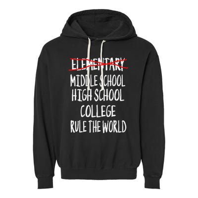 Elementary School Graduation Gifts 6th Grade Graduation Garment-Dyed Fleece Hoodie