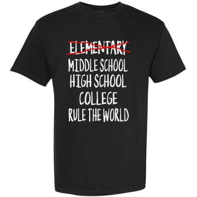 Elementary School Graduation Gifts 6th Grade Graduation Garment-Dyed Heavyweight T-Shirt